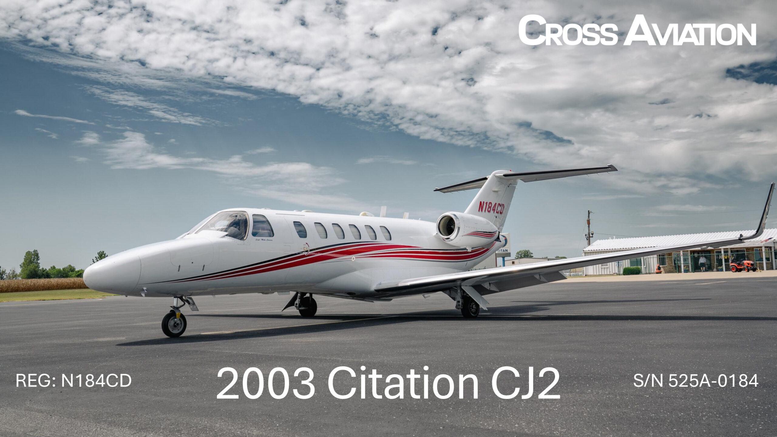 Citation CJ2 N184CD Specs-1